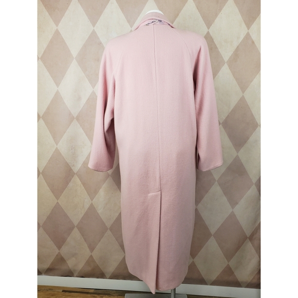 Julia Klein | Pink Coat + Scarf - Picture 2 of 7